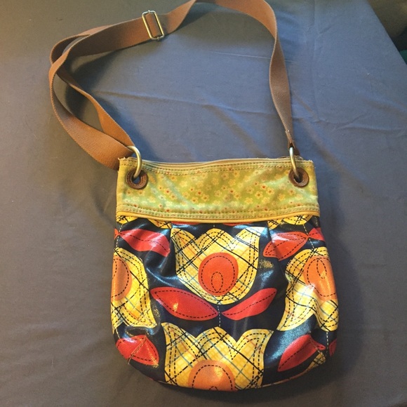 Fossil hobo bag flowers multicolored - Picture 2 of 5